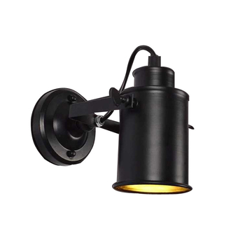 Američka retro LED zidna lampa – usmjereno svjetlo uz krevet za hodnike, prolaze, kafiće i barove – industrijski stil