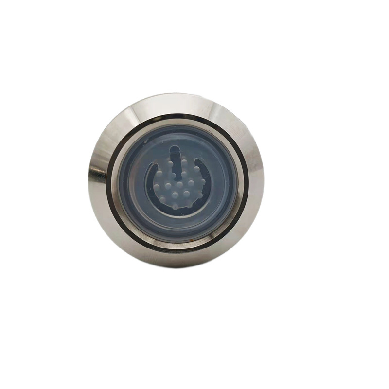 Metalni gumb za štednjak, vodootporan prekidač sa svjetlom, samozaključavajući prekidač ventilatora, promjer 22 mm/30 mm
