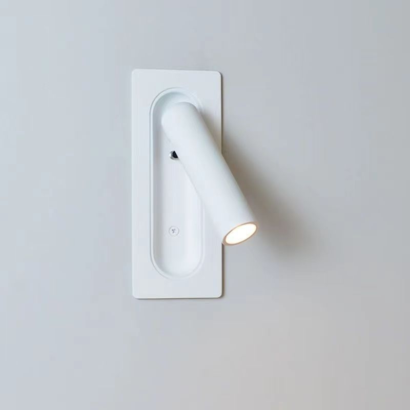 Zidna lampa za noćno čitanje uz krevet, 3W LED, ugrađeni prekidač, nordijski stil