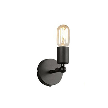 Željezna zidna lampa s minimalističko-retro dizajnom, idealna za hodnik, balkon i ulaz