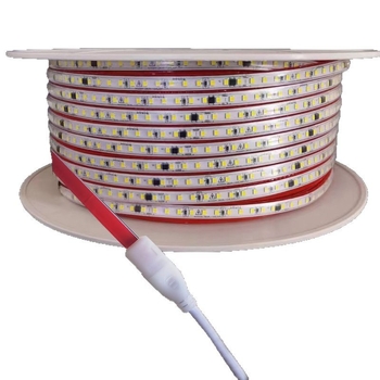 LED trak bez upravljača, 220V, 2835, 120 LED, bakreni držač, 10 cm segment, samoljepljiva stražnja strana