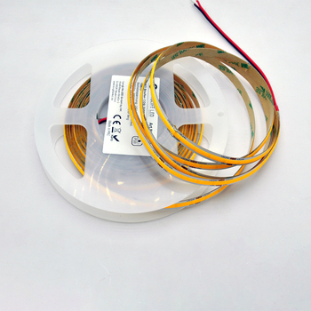COB LED trak s 504 LED, za garderobu i stubište, S‑oblik linijski LED trak, širina 5 mm, niski napon, ultra uski, samoljepljiv, 6 W/m