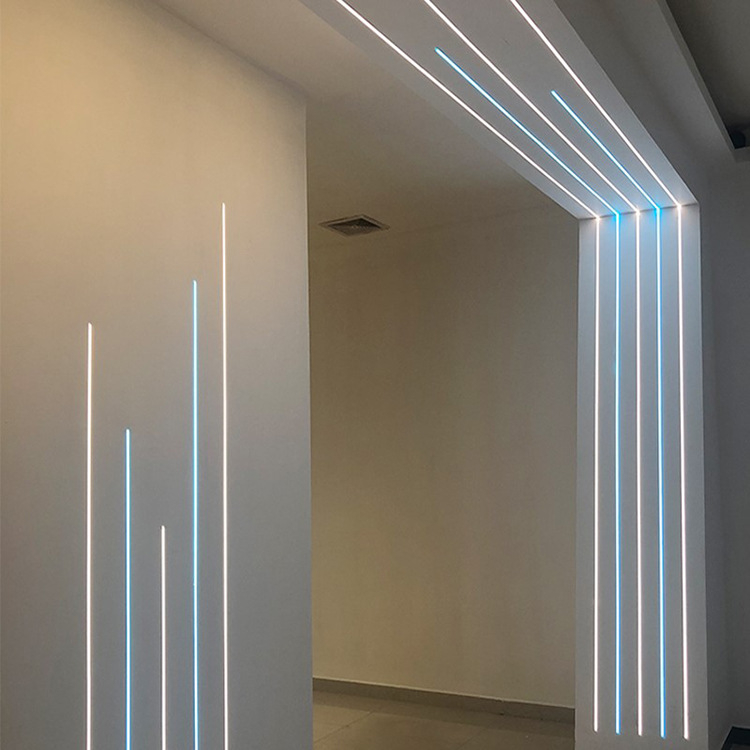 Silicij LED traka 0410 s kućištem, 12V/24V, vodootporna, samoljepljiva, ugrađena u linearni žlijeb, klipsa, dimmabilna