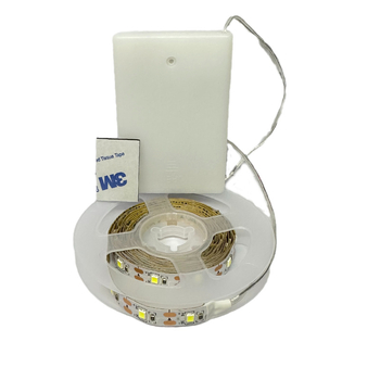 LED traka s kutijom baterija, 60 LED-a 2835, 5V, samoljepljiva, pozadinsko osvjetljenje televizora