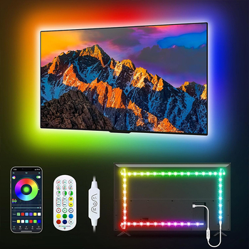 Prilagođena 5V 5050RGB LED traka s epoksi premazom, Bluetooth upravljanje putem aplikacije, za garderobu i viseću postelju