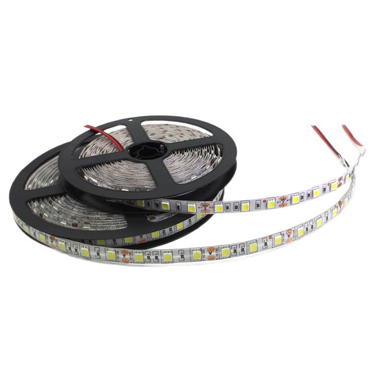 12V LED trak, 60 LED-a, čipovi 2835/5050/5630, fleksibilan, 120° snop, vodootporan