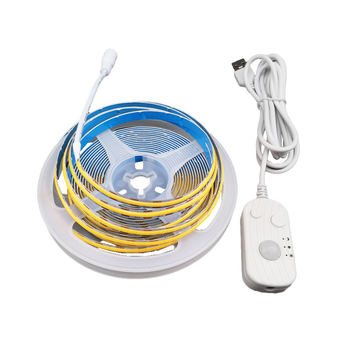 LED traka s senzorom pokreta, bežični, samoljepljivi za garderobu, ormarić za cipele i ambijentalno osvjetljenje ispod kreveta, USB napajanje