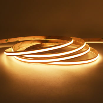 COB LED trak, 8 mm široka, može se rezati na željenu duljinu, za ormariće, vinoteke i garderobe, linearno osvjetljenje, s mogućnošću prigušivanja