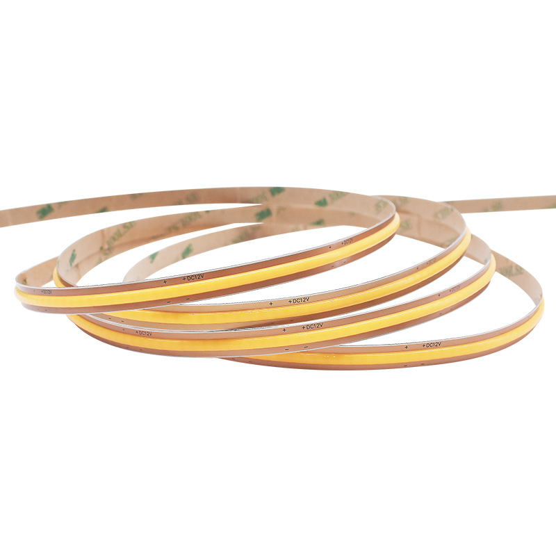COB LED trak, 8 mm široka, može se rezati na željenu duljinu, za ormariće, vinoteke i garderobe, linearno osvjetljenje, s mogućnošću prigušivanja