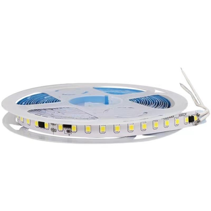 LED linijska traka 220V s aluminijskim kanalom, samoljepljiva, unutarnje osvjetljenje stropa i ormara