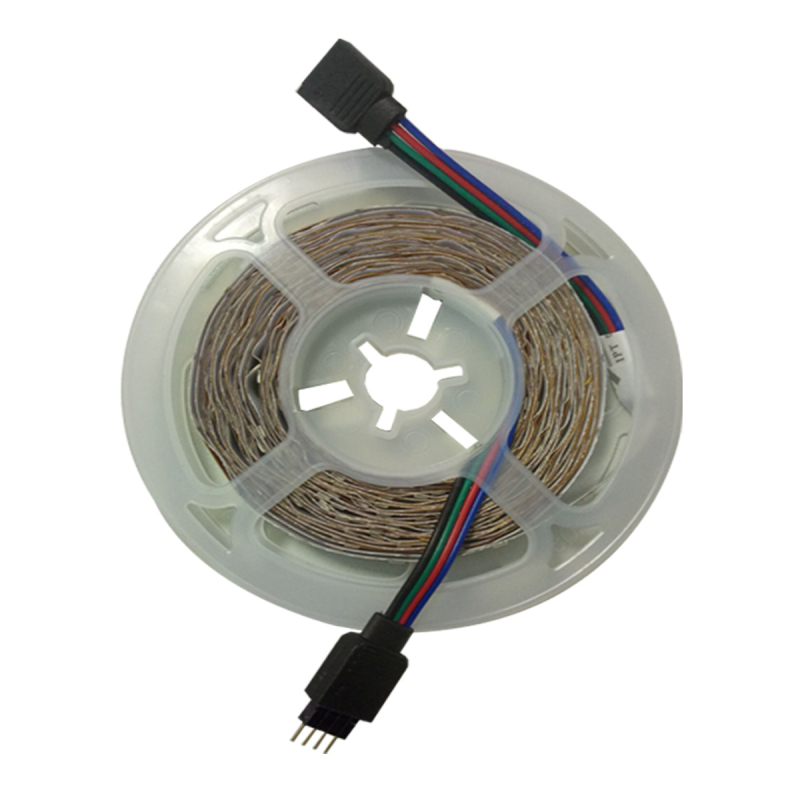 RGB LED traka za promjenu boje, duljina 10 m, 60 LED/m, tip 3528, IR daljinski upravljač s 44 tipke, USB priključak