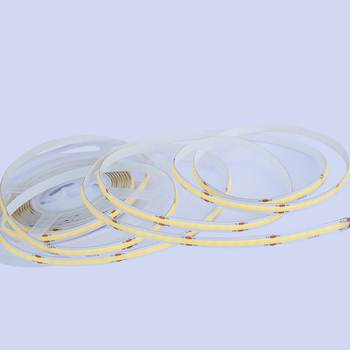 COB LED trakica 5V, niske napetosti, ugrađena u aluminijski kanal, samoljepljiva, jednobojna, 320 LED, nježno svjetlo, regulacija jačine svjetla