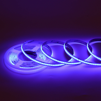 COB LED traka RGBW, pet boja, 24V, 12 mm, 840 LED/m, dimmer s PWM kontrolom