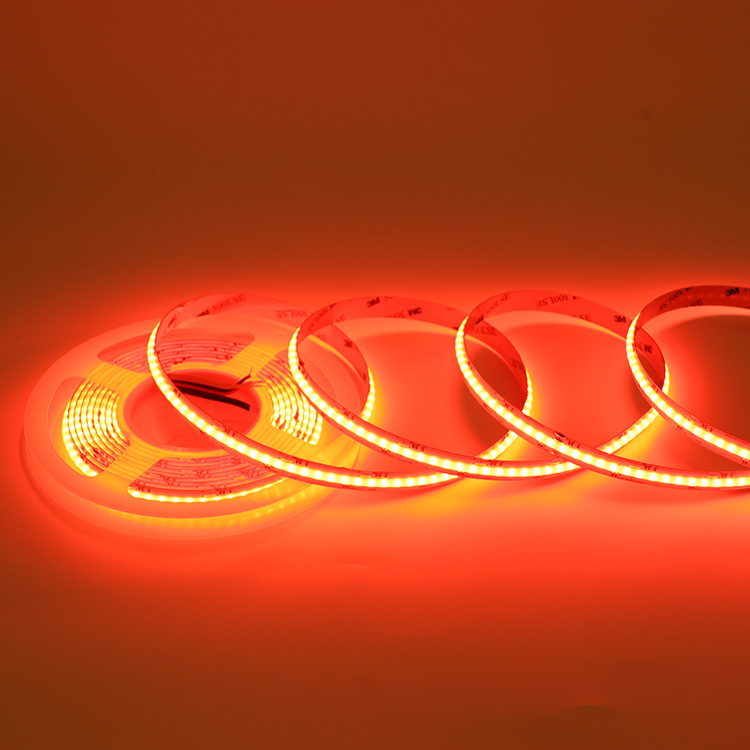 COB LED traka RGBW, pet boja, 24V, 12 mm, 840 LED/m, dimmer s PWM kontrolom