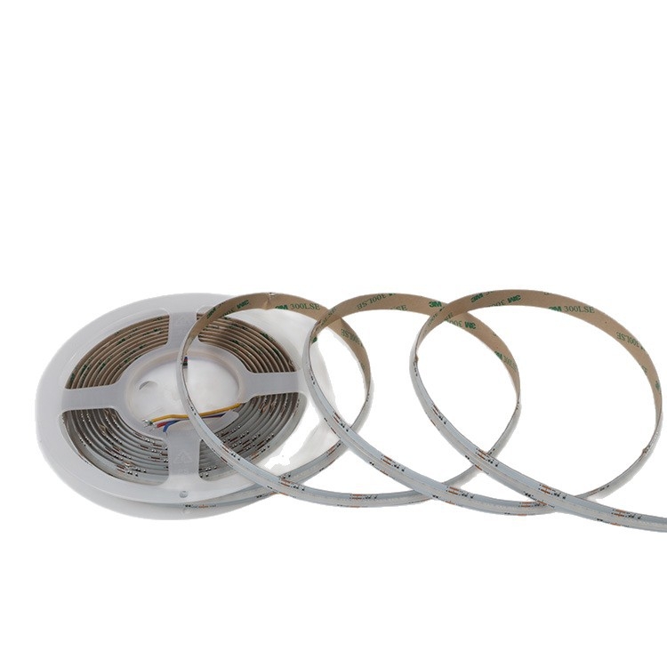 COB LED traka RGBW, pet boja, 24V, 12 mm, 840 LED/m, dimmer s PWM kontrolom