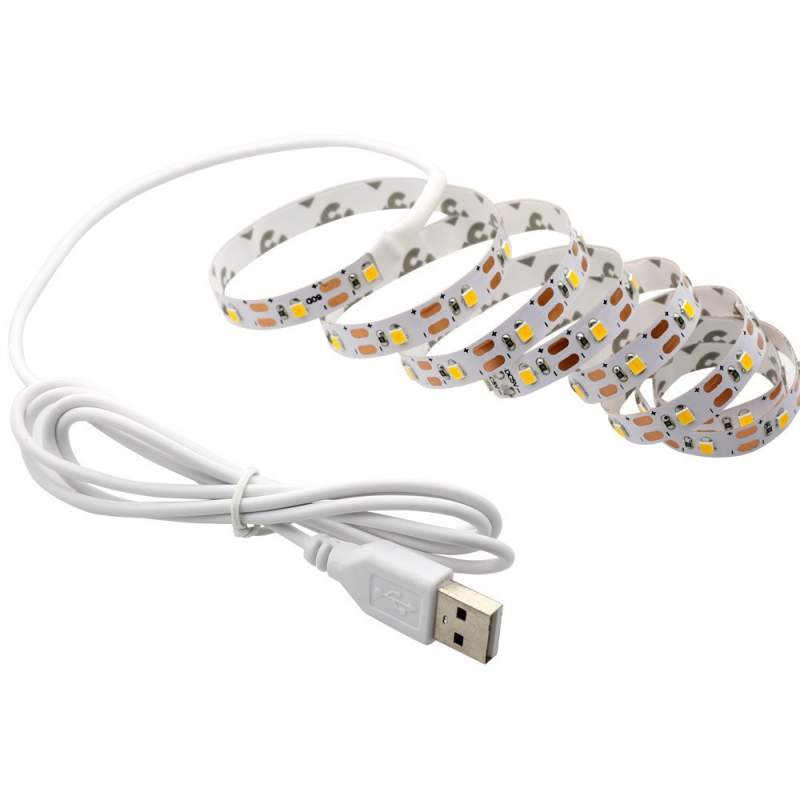 USB LED traka sa senzorom gestova pokreta, samoljepljiva, ambijentalno osvjetljenje za TV, ormarić i bar.