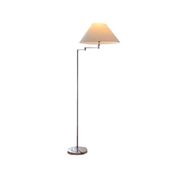 Podna lampa u korejskom stilu s podesivim ramenom i LED osvjetljenjem, moderna minimalistička ambijentalna lampa za dnevni boravak i studio