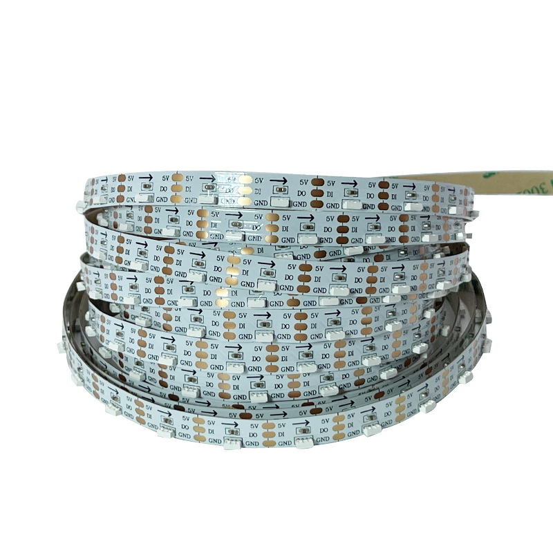 WS2812B-4020 RGB LED traka, bočno osvijetljena, za ormariće i automobile – ambijentalno osvjetljenje u boji