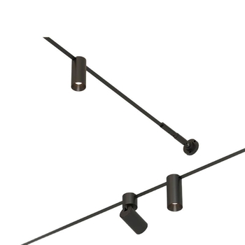Minimalistično bijelo COB linearno LED svjetlo s čeličnom trakom za spavaće sobe i hodnike