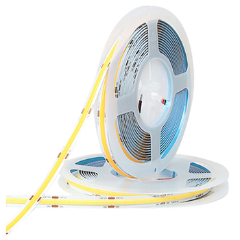 COB LED traka, bez treperenja, visok CRI 90-98, samoljepljiva, za unutarnju upotrebu, 24V, širina 8 mm, 320/480 LED dioda, kut snopa 120°