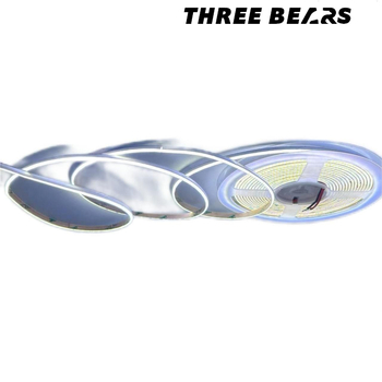 COB LED traka bočnog emitiranja, izuzetno uska, ulaz 5V, verzije 12V/24V, CRI 90, 5W/m, nije vodootporna