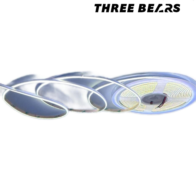 COB LED traka bočnog emitiranja, izuzetno uska, ulaz 5V, verzije 12V/24V, CRI 90, 5W/m, nije vodootporna