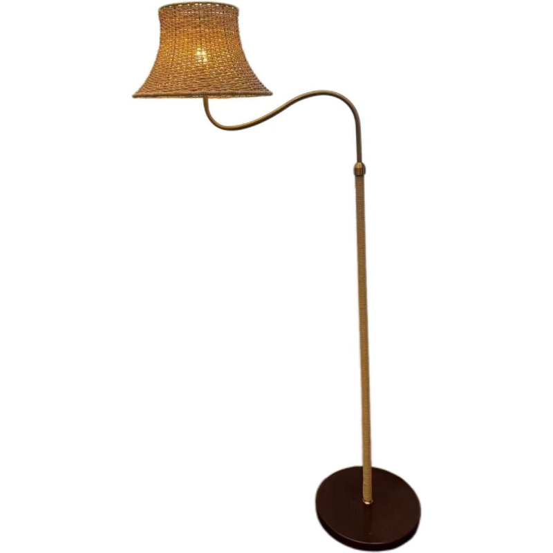 LED stojeća lampa u francuskom retro stilu, moderan luksuz za spavaću sobu i dnevni boravak