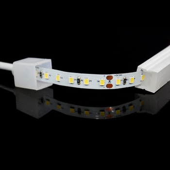 Fleksibilna silikon LED neonska traka, vodootporna, 12V, 12W/m, 2835 LED, 120 LED/m, za vanjsku reklamu