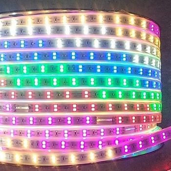 2835 dvostruka LED marquee traka, šest boja, vanjska vodootporna neonska rasvjeta