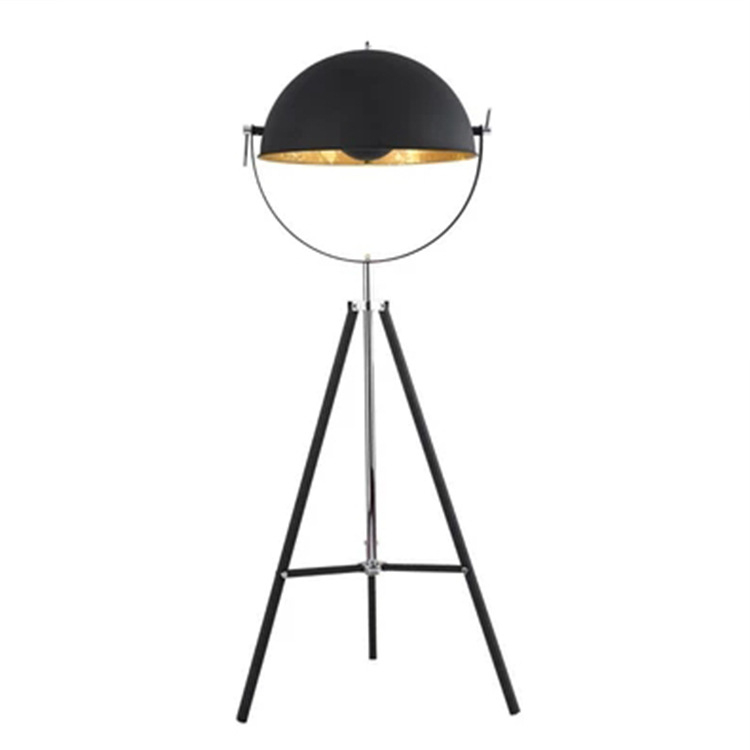 Moderna američka tronožna stojeća lampa za dnevni boravak i spavaću sobu, skandinavski retro-industrijski stil