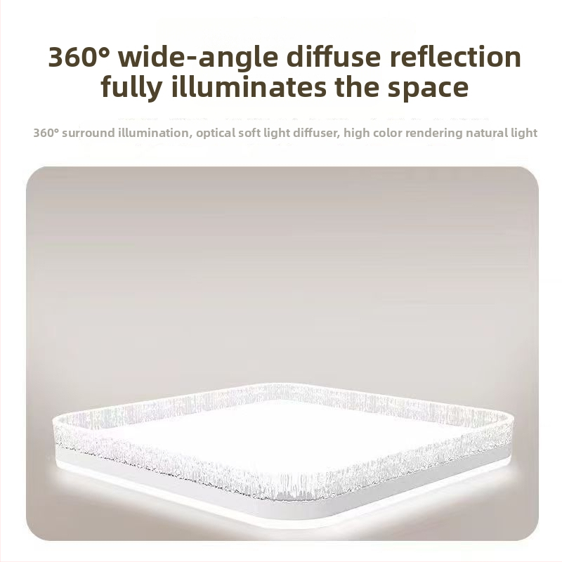 LED stropné svietidlo do obývačky a jedálne, plnospektrálna ochrana očí, moderný minimalistický dizajn