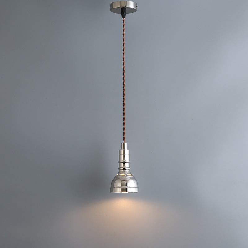 Bauhaus industrijski stil retro američki luster za spavaću sobu i restoran, viseći žičani luster, LED E14, 6W, 3000K, visina 1500 mm, materijali željezo i aluminij, pogodan za hodnik, kafić i bar