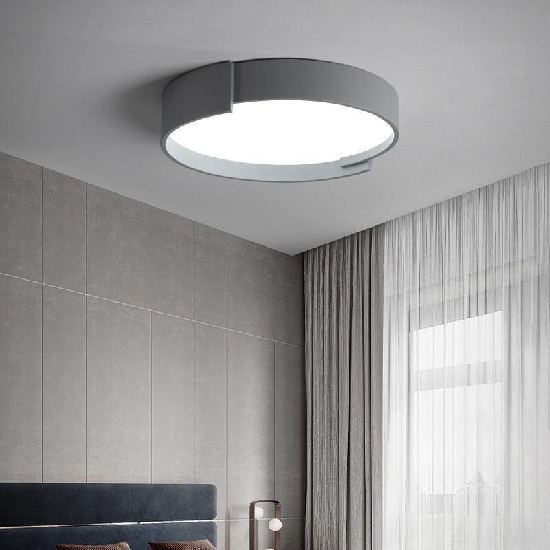 LED stropna rasvjeta s kružnim zvjezdanim prstenom, moderan minimalistički stil, ugodna za oči, za spavaću sobu i prostor za učenje