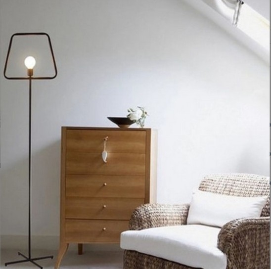 LED podna svjetiljka od željeza, modernog minimalističkog dizajna, pogodna za dnevni boravak, spavaću sobu i radni prostor