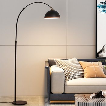 Skandinavska minimalistička podna lampa za dnevni boravak i spavaću sobu, LED ambijentalno osvjetljenje s daljinskim upravljačem, Instagram stil