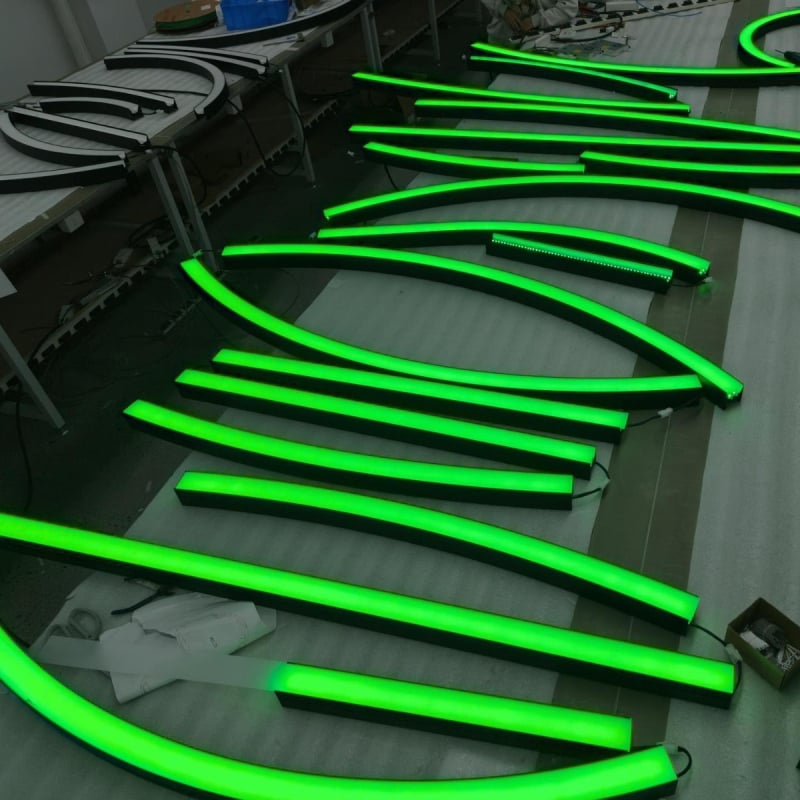 Komercijalno RGB dekorativno svjetlo sa savitljivim oblikom