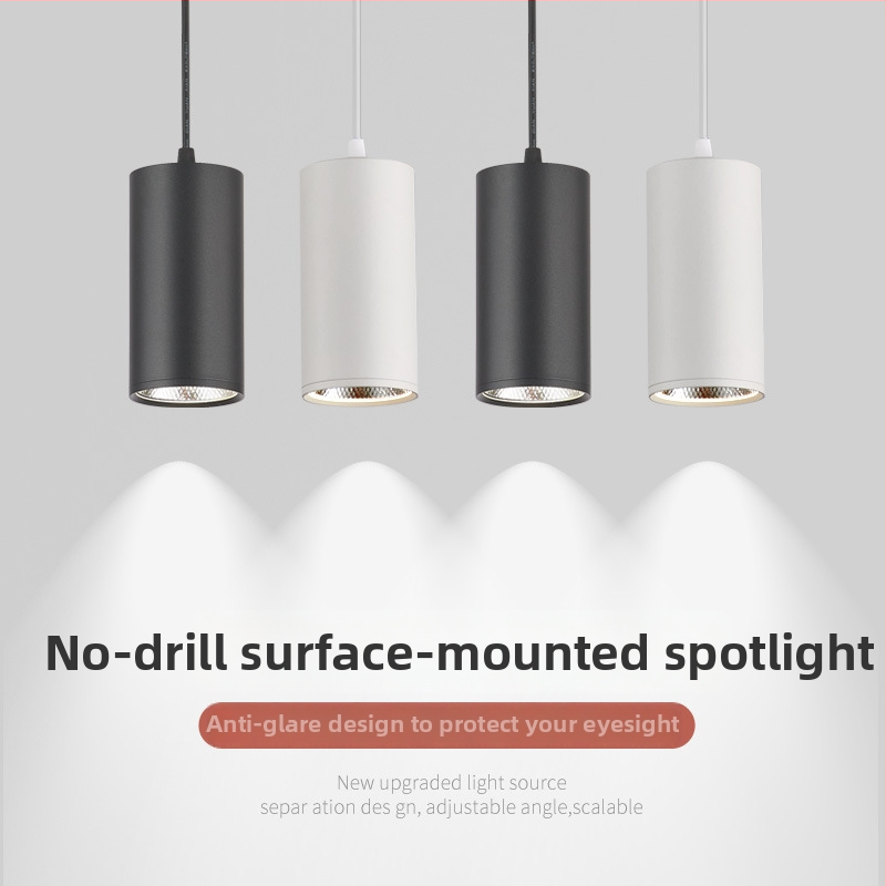 LED dugi cilindrični downlight spot za restorane i hodnike ureda