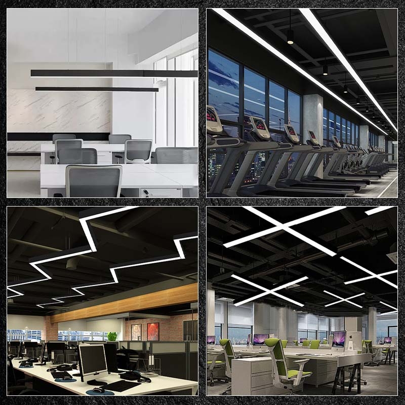 Spajkana linearna LED traka za hodnike, bez glavnog svjetla, prilagodljivo linearno LED osvjetljenje za projekte