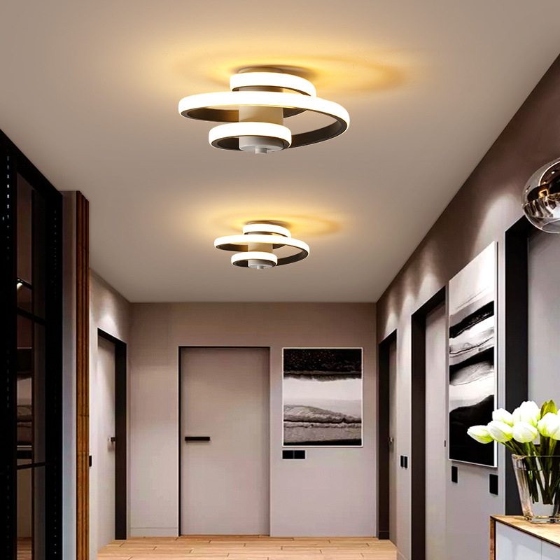 Skandinavska minimalistička LED stropna svjetiljka za balkon, ulaz, hodnik i garderobu