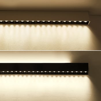 LED дълга лента висяща лампа за конферентни зали, работни станции, маси за хранене и чай, антиблясък защита за очите
