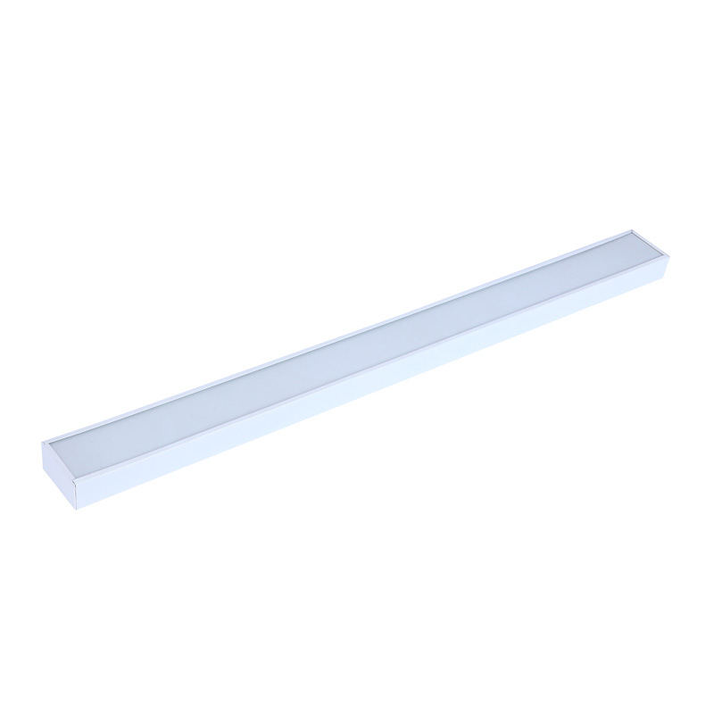 LED linearna viseća svjetiljka za uredske i komercijalne prostore, svjetlo s kvadratnim profilom, minimalističko uredsko osvjetljenje