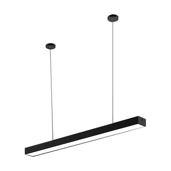 LED linearna viseća svjetiljka za ured, moderan minimalistički dizajn, duga svjetleća traka