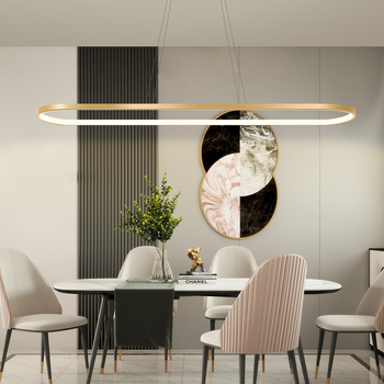 Skandinavski luster za blagovaonu – moderno minimalistički kružni dizajn