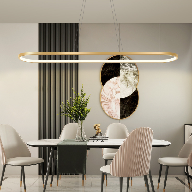 Skandinavski luster za blagovaonu – moderno minimalistički kružni dizajn