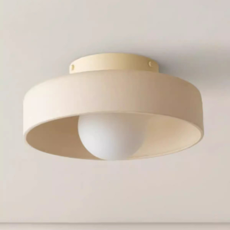 Moderna keramička stropna lampa s LED, minimalistički dizajn za spavaću sobu, hodnik i balkon