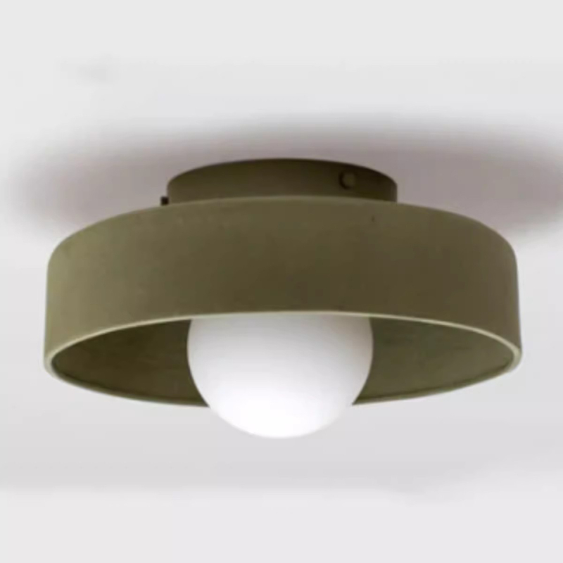 Moderna keramička stropna lampa s LED, minimalistički dizajn za spavaću sobu, hodnik i balkon