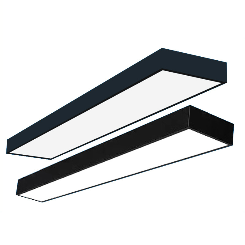 FS867 LED линейна подвесна таванна лампа, правоъгълна, дълга лента за офис, подходяща за офиси, магазини и спортни зали