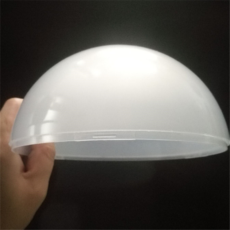 LED difuzijsko sjenilo 155 mm, polukružni PC poklopac, dodatak za sjenilo s kopčom