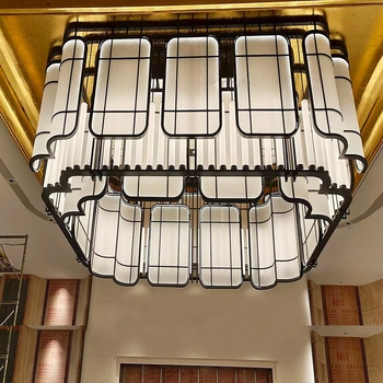 Po mjeri kineskog stila LED lustre za bar, predvorje hotela i restorane