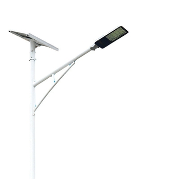 Solarna ulična rasvjeta za vanjsku upotrebu, 6,5 m visok stup, komplet set, visok kapacitet, iznimno jako svjetlo za vrt.